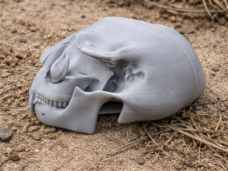 Hyainailouros Skull