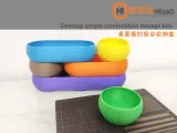 桌面简约组合收纳盒Desktop simple combination storage box-0