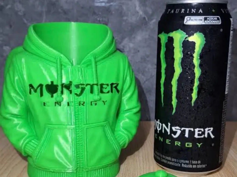 Sweat à capuche Monster