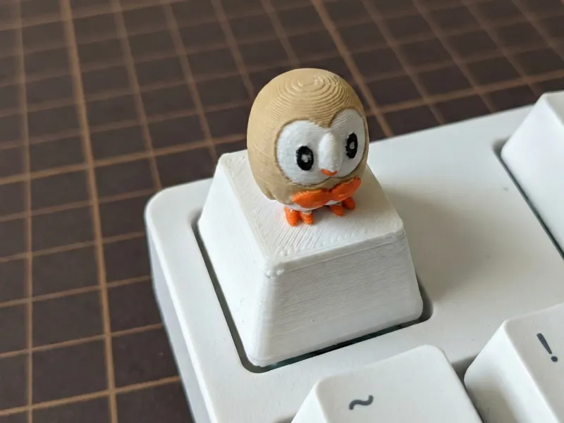 Rowlet – Touche de clavier mécanique Pokémon