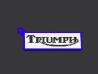 Triumph Keychain