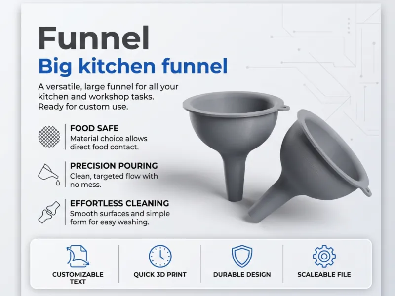 Kitchen funnel Big size