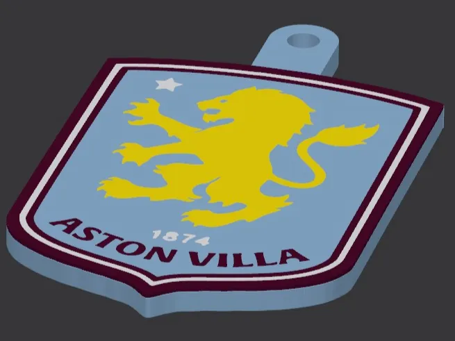 Llavero Aston Villa