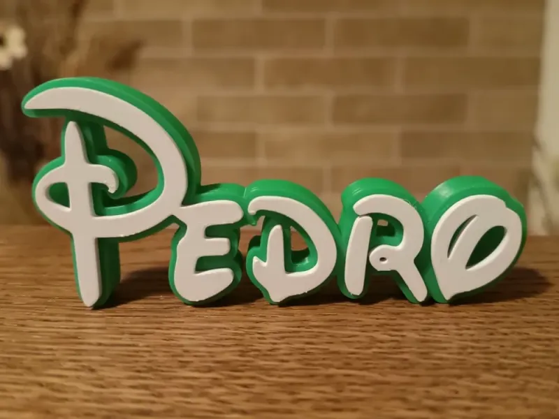 ของตกแต่งชื่อ Pedro Disney
