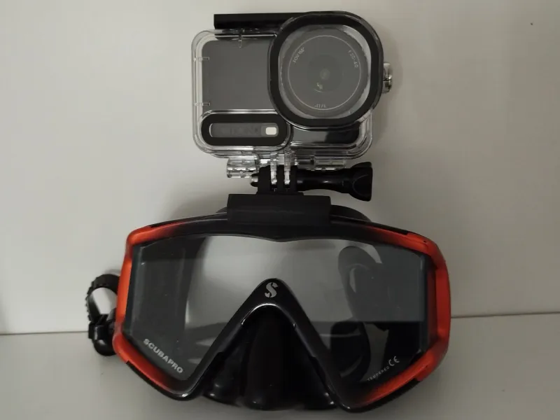 Scubapro CrystalVu Osmo / GoPro Halterung