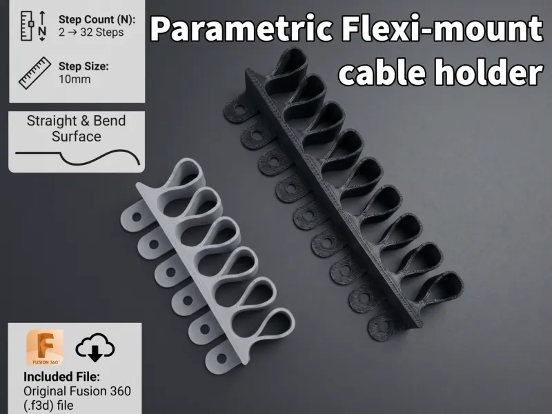 Suporte de Cabos Flexi-Mount