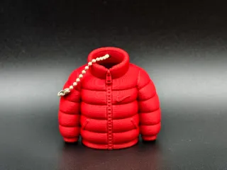 耐克羽绒服挂件