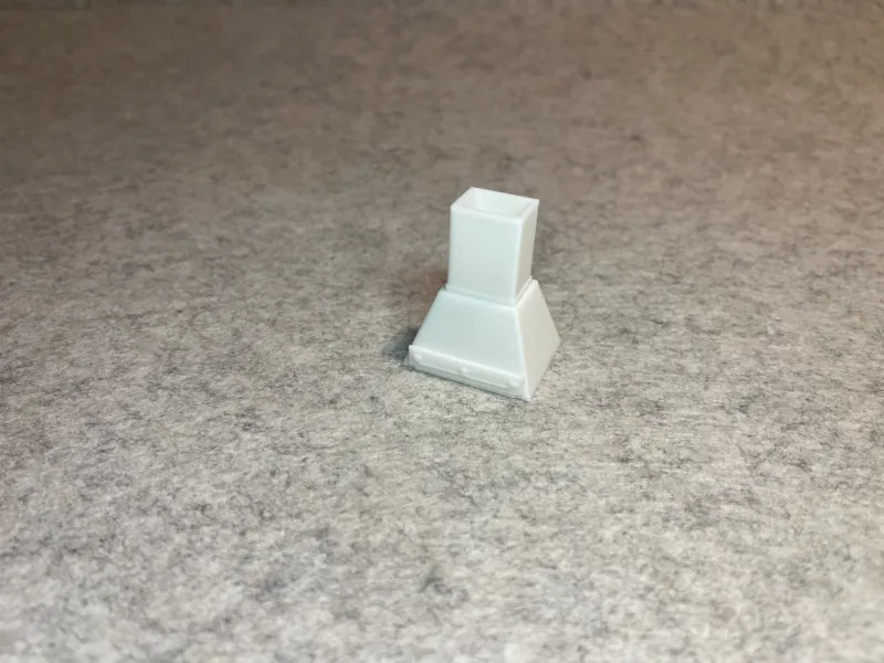 Dollhouse kitchen oven range hood miniature house
