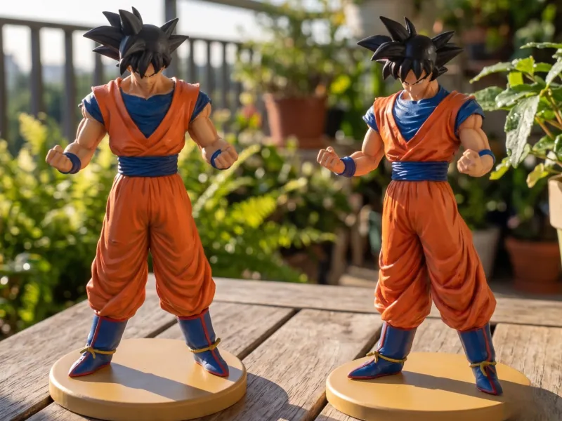 Goku Anime Dövüşçü Heykeli