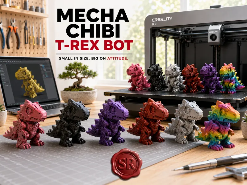 T-Rex Simple Mecha Chibi