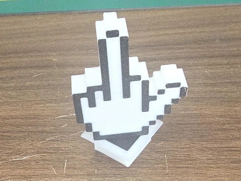 middle finger pixel