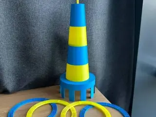 Beach ring toss game