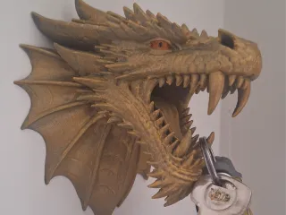 DRAGO - KEY HANGER 🐉 - DRAGON HEAD KEY ORGANIZER