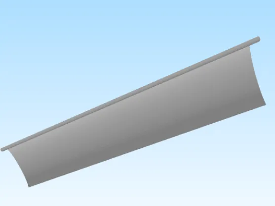 Lama basculante rejilla extractor cocina
