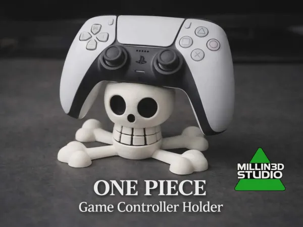 One Piece Pirate Skull Video Game Controller Holder
