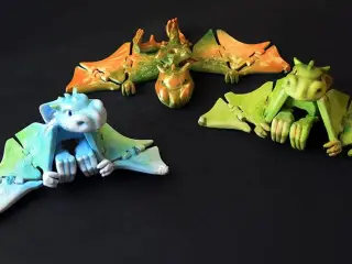 Puppet Dragon - ARTICULATED
