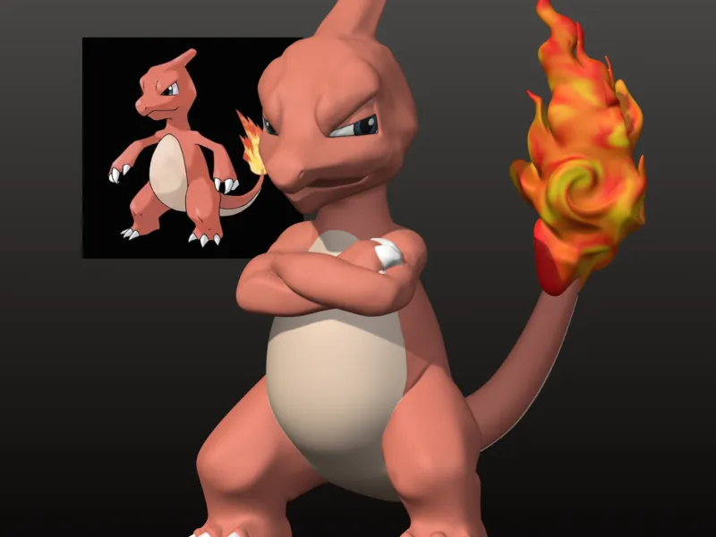 Charmeleon 2 / Pokemon FAN ART