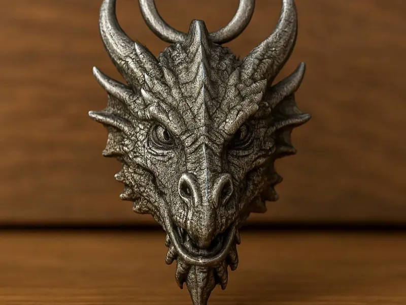 Dragon keychain
