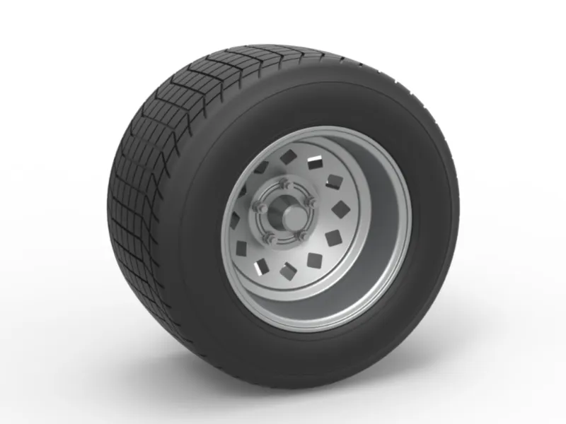 ビンテージダートレースカー V4 スケール 1:25 ホイール