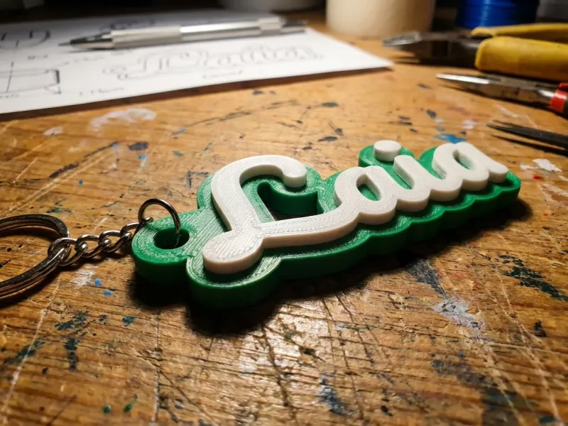 Keychain Name Laia