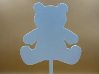 Cake Topper Orsetto - Dolcezza in 3D