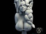 Faun bust-0
