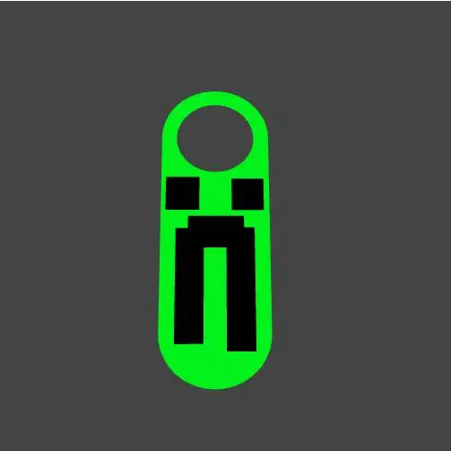 moutach man door sign