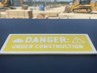 Danger under construction