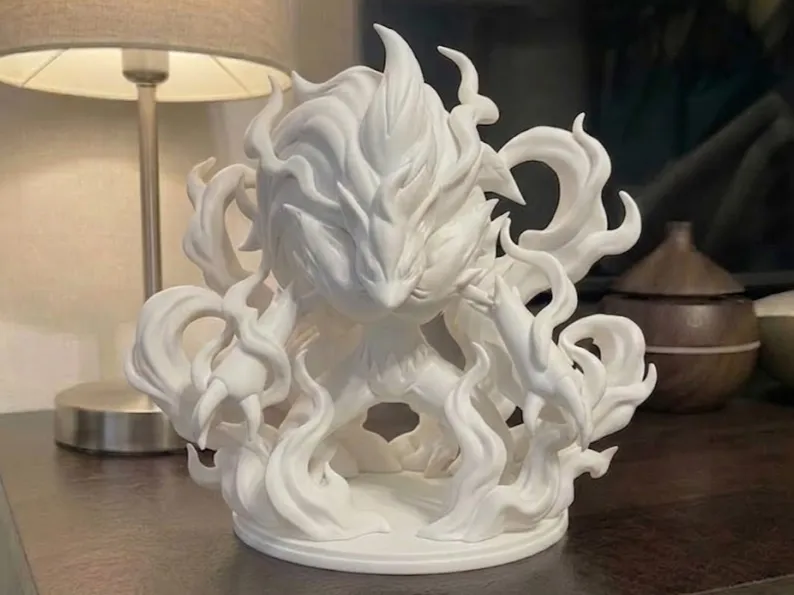 Zoroark: Shadow Illusion Aura Statue