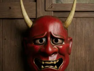 Mask Hannya Ornament - Ver 3