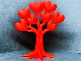 Dekorativer Herzbaum-0