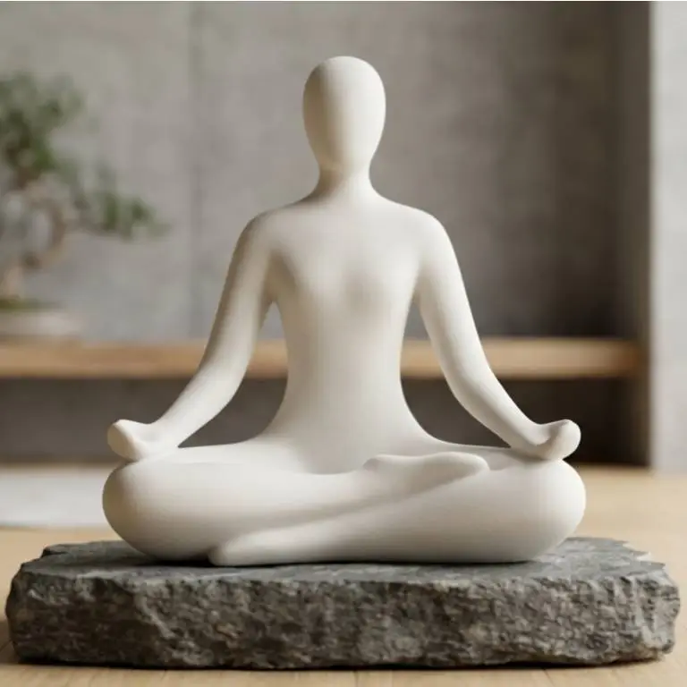 Balanced Mindfulness Abstract Zen Sculpture