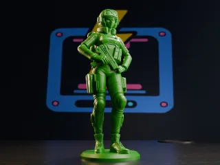 Cyberpunk Jump Pack Security Officer