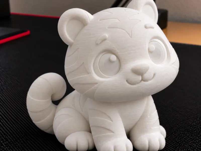 Chibi Baby Tijger Figuur