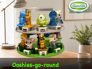 S3D Ooshies-go-round stackable trays holder