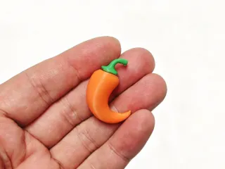 Quick-Print Chili Pepper Desk Ornament