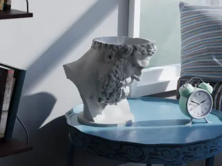 Hercules Inspired Vase - Strength in Elegance