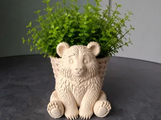 Cute Bear Planter