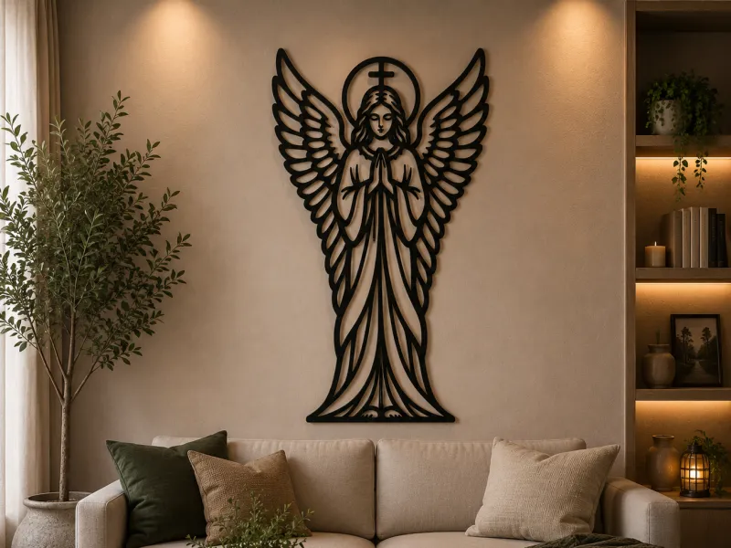 Praying Angel 2D Wall Art