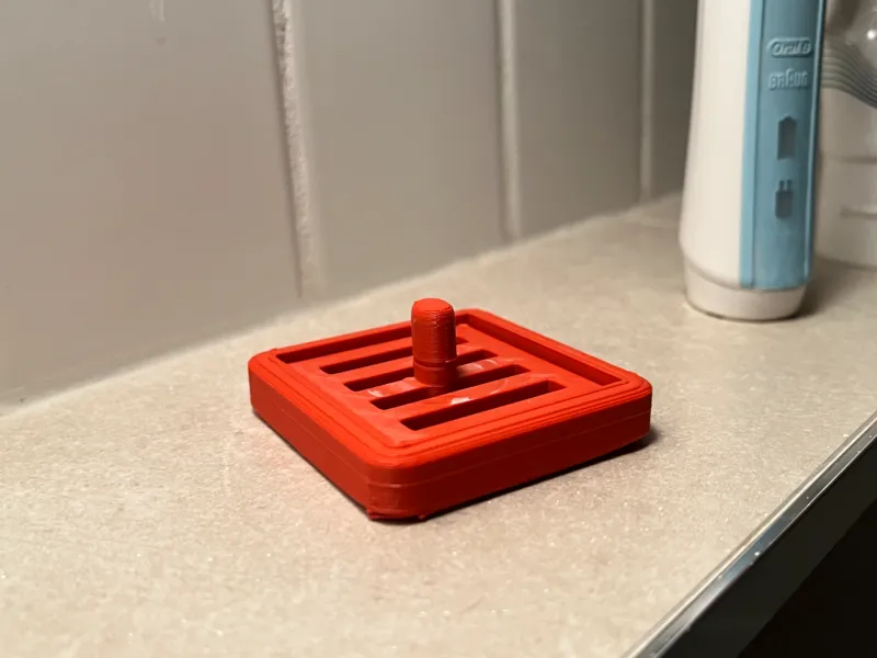 Minimalist Electric Toothbrush Holder