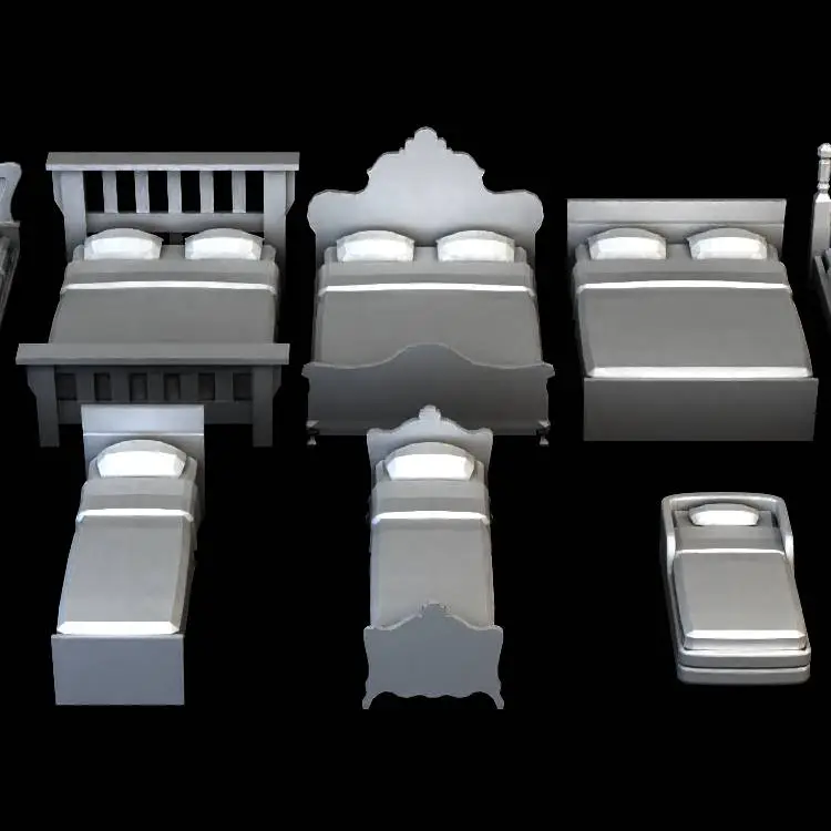 Miniaturas - The Sims - Camas