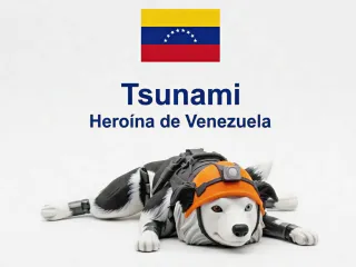 Tsunami recue dog