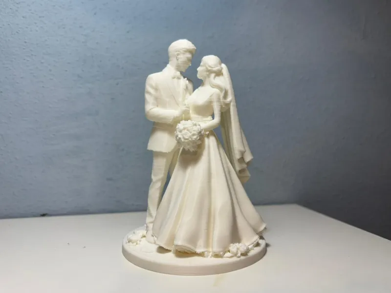 Wedding Cake Topper (Bride and Groom)