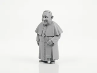 Pope Francis Figurine Historical 3D Printable