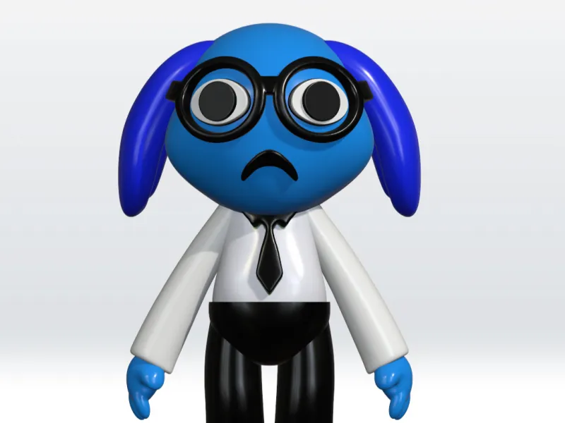 Animal hospital 3D Model STL 3mf Multicolor Fanart