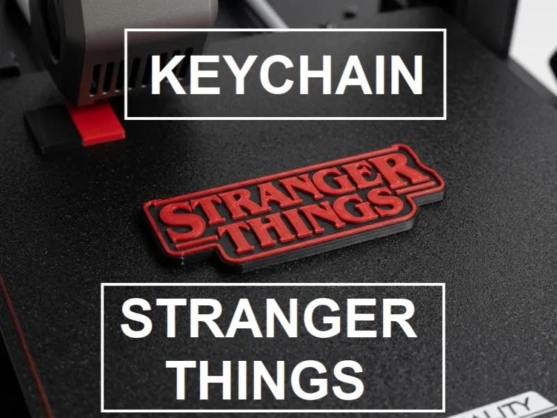 LLAVERO STRANGER THINGS