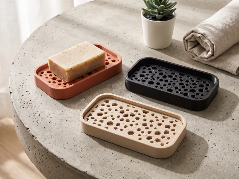 Kitchen Soap Tray Top - Terrazzo Drainage Insert