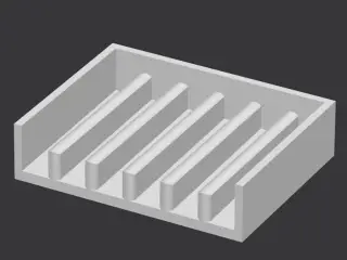 porte-savon auto drainant / soap holder