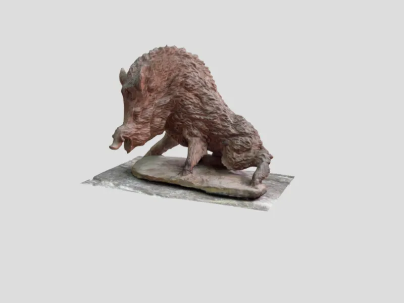 Hog Statue