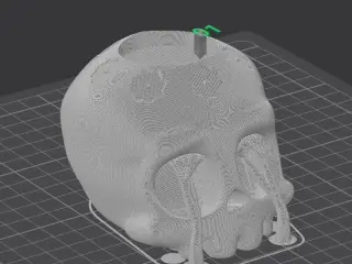 Calavera Decorativa 3D – Halloween y Día de los Muertos con